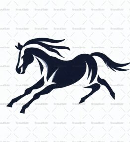Galoppierendes Pferd